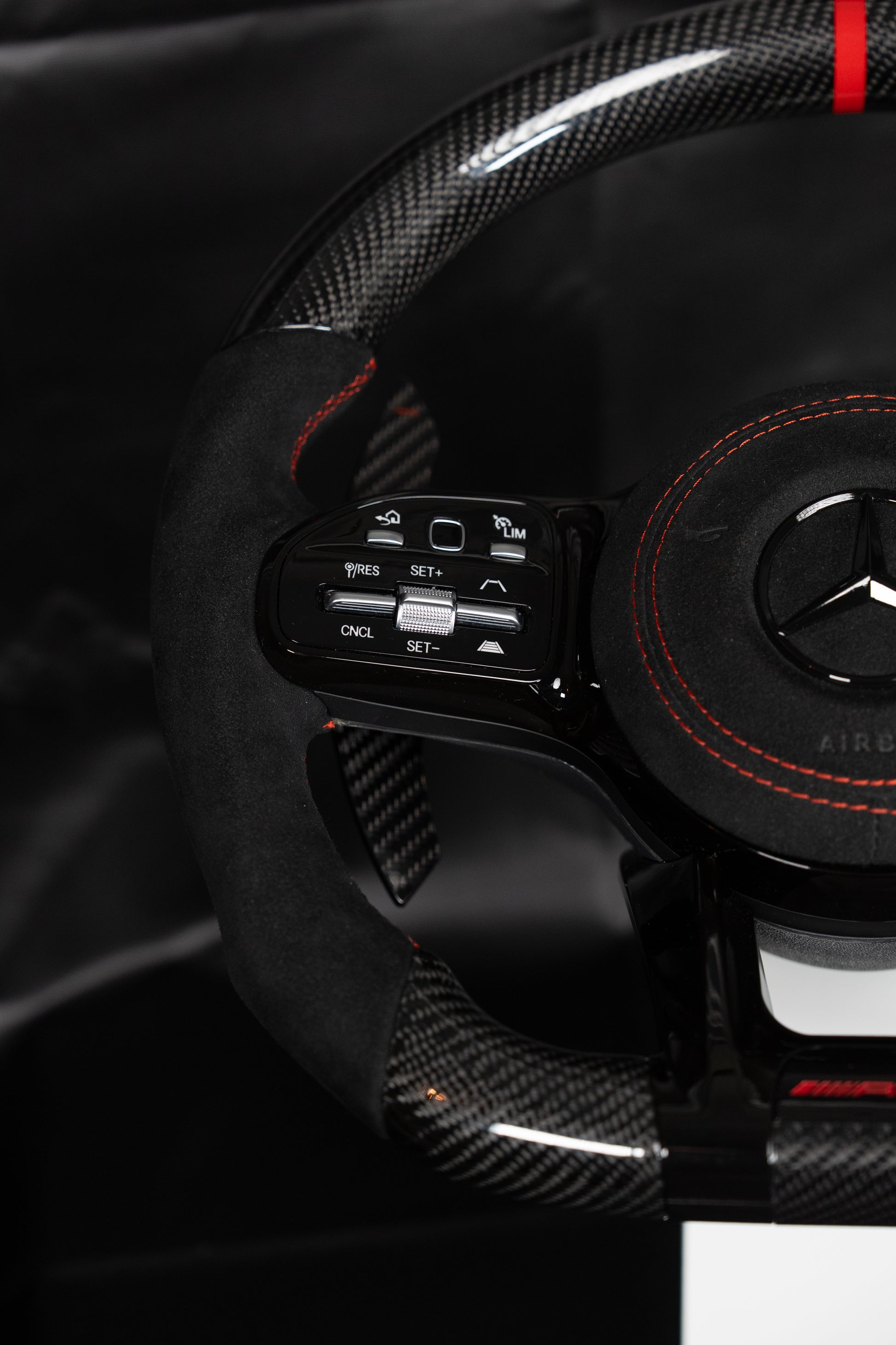 PHASE 01 Steering Wheel Carbon Fiber MERCEDES