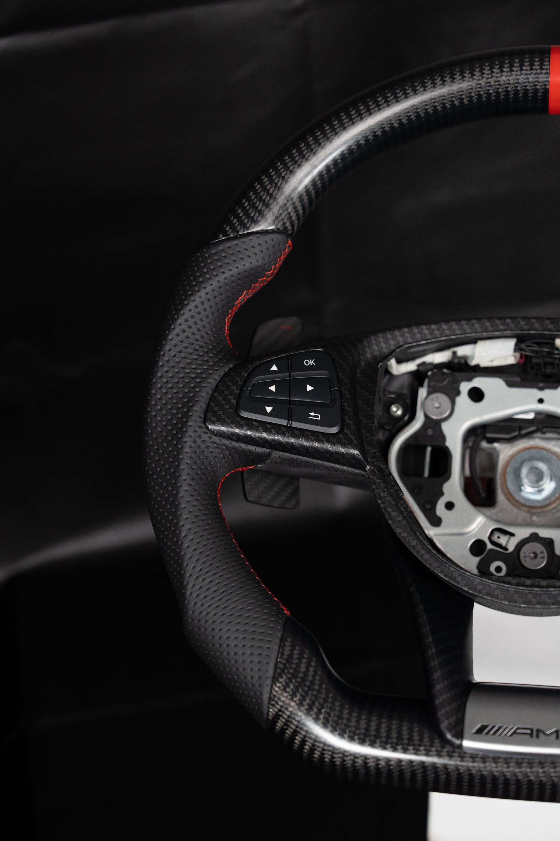 PHASE 01 Steering Wheel carbon fiber Mercedes