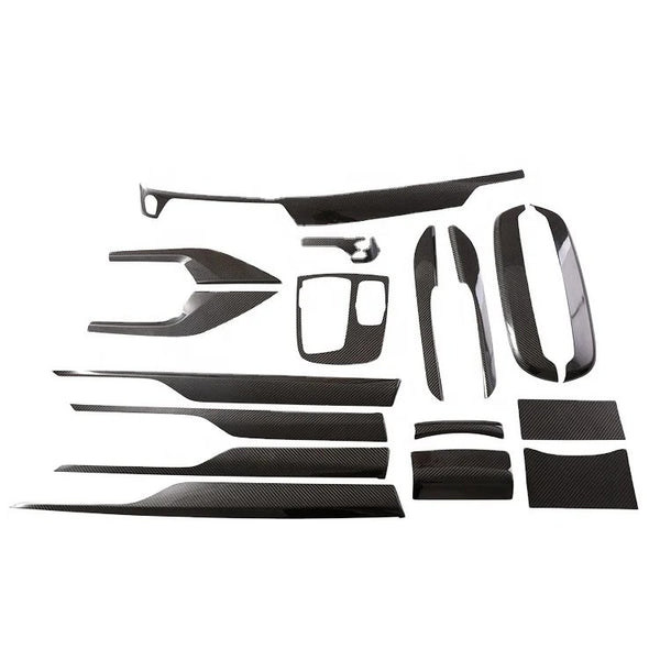 Kit de molduras interiores de fibra de carbono BMW Serie 7 G11 G12 2016+