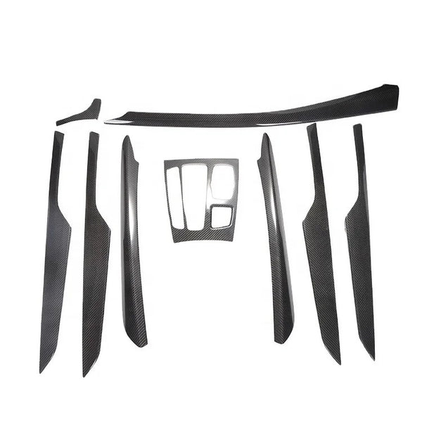 Kit de molduras interiores de fibra de carbono BMW X5 F15 2014-2018