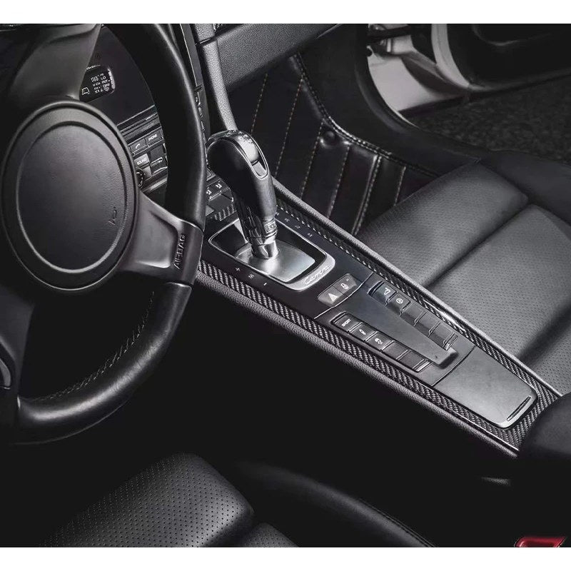Kit de molduras interiores de fibra de carbono Porsche 911 2011-2019