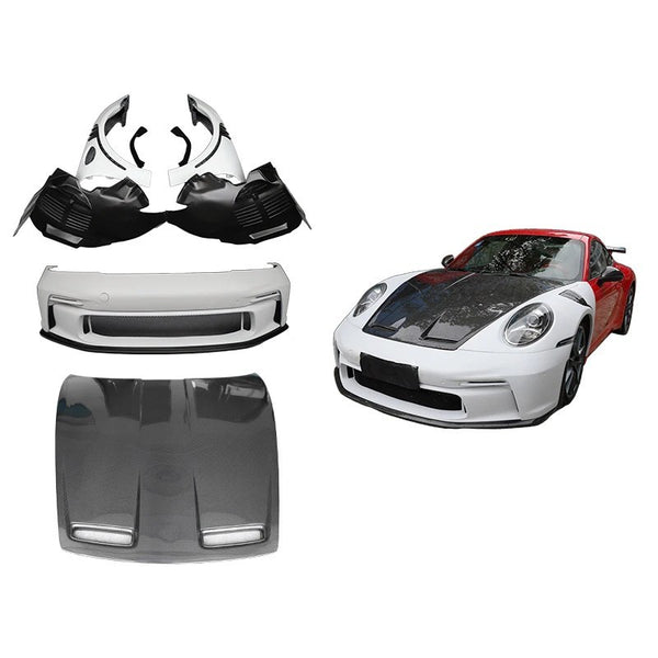 Kit de carrocería estilo GT3 de fibra de carbono Porsche 911 991 2011-2018