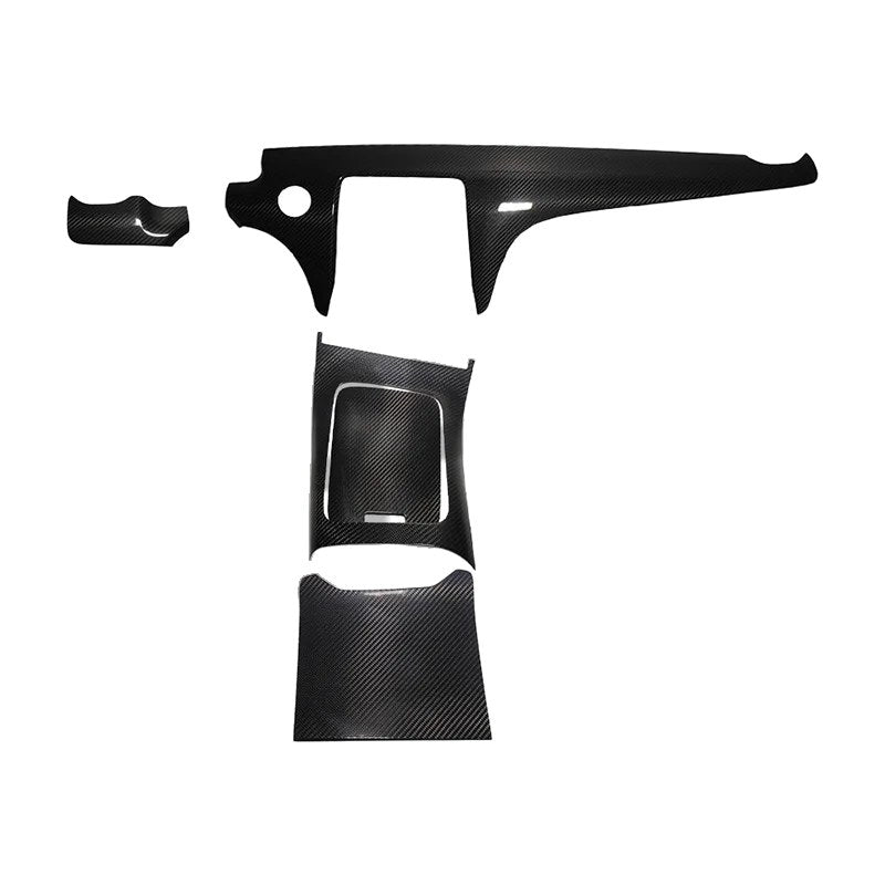 Kit de molduras interiores de carbono seco Mercedes-Benz Clase C W206