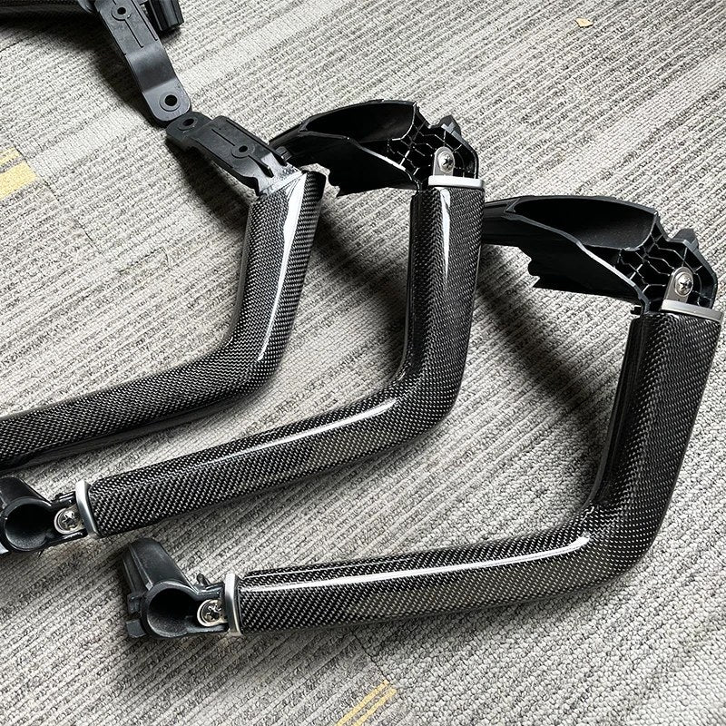 Kit de molduras interiores de fibra de carbono Porsche Cayenne 9Y0 2018-2024