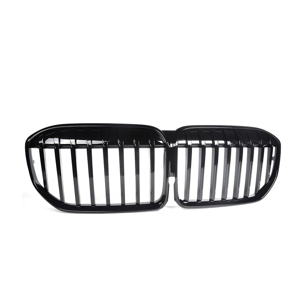 Rejilla delantera lama única negro brillante (ABS) BMW Serie 7 G11 2019+
