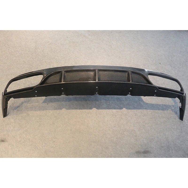 Alerón trasero estilo ED1 de fibra de carbono Mercedes-Benz Clase C W205 C205 2014-2021