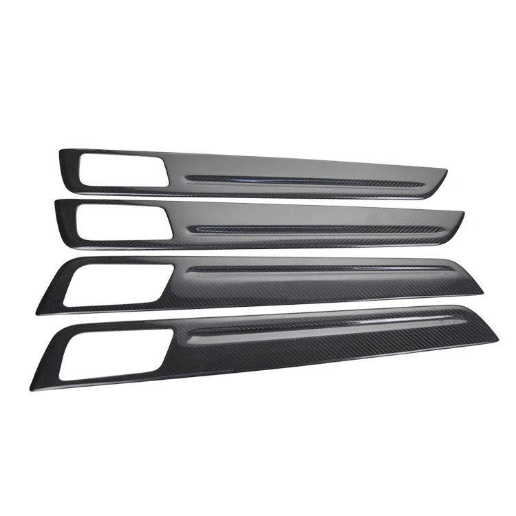 Kit de molduras interiores de fibra de carbono Porsche Cayenne