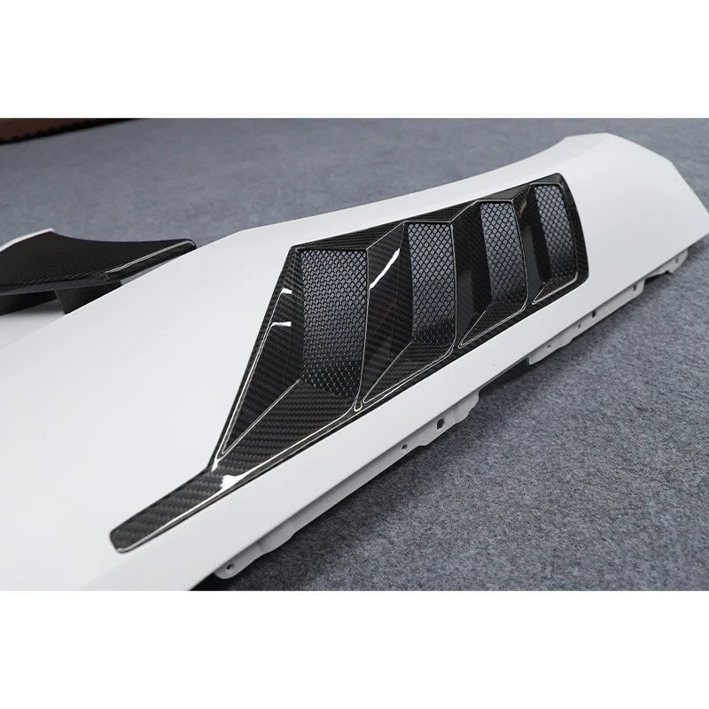 Guardabarros estilo HALFLEAKAGE de fibra de carbono BMW Serie 2 G42 G87 (M2) 2022-2025