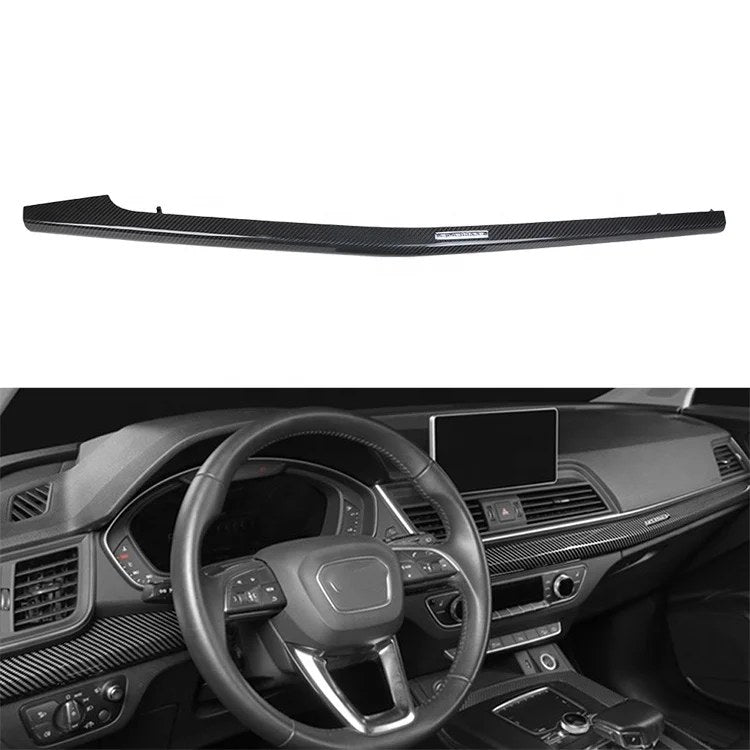 Kit de molduras interiores (7 piezas) de fibra de carbono Audi Q5 / SQ5 FY 2017-2019