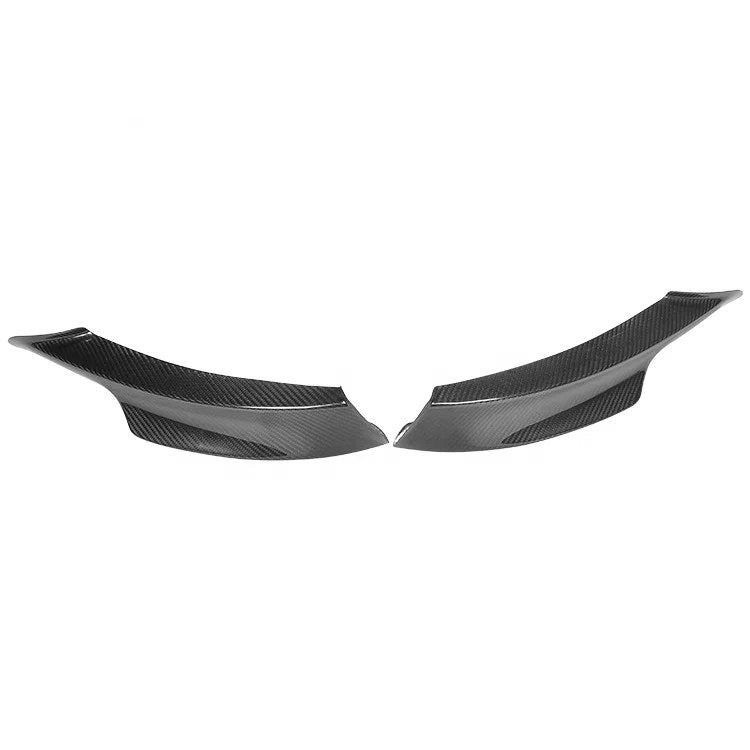 Labio delantero estilo M Tech de fibra de carbono BMW Serie 3 E90 2009-2011