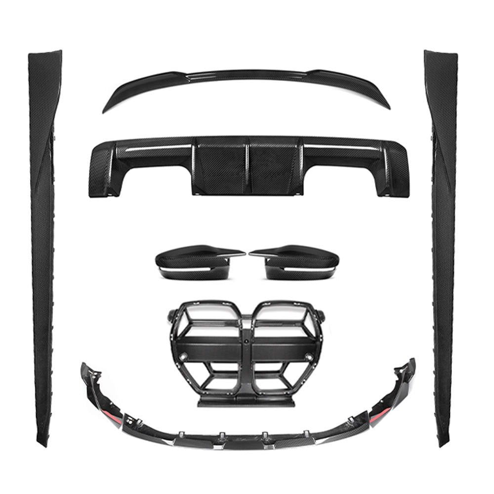 Kit de carrocería de fibra de carbono BMW Serie 4 G82 (M4)