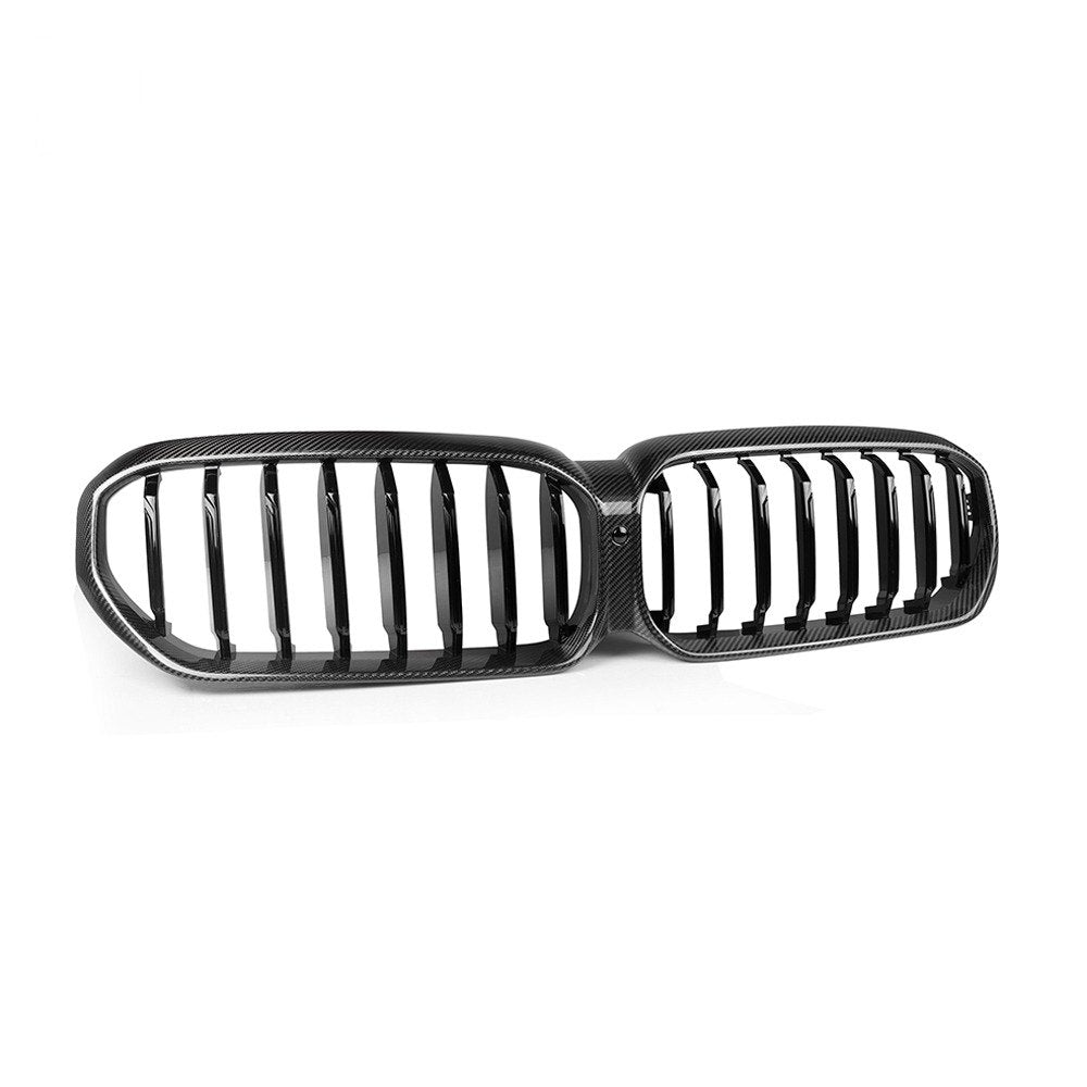 Rejilla delantera de fibra de carbono BMW Serie 5 G30 G31 G38 F90 (M5)