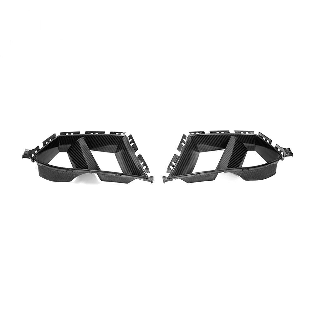 Molduras de tomas de aire estilo MP de fibra de carbono BMW Serie 3 G80 G82 (M3/M4) 2021+