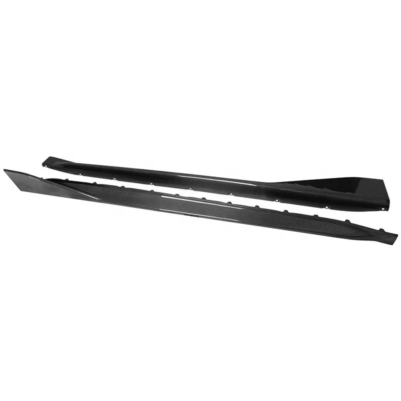Faldones laterales estilo MP de fibra de carbono BMW Serie 3 G80 G82 (M3/M4) 2020+
