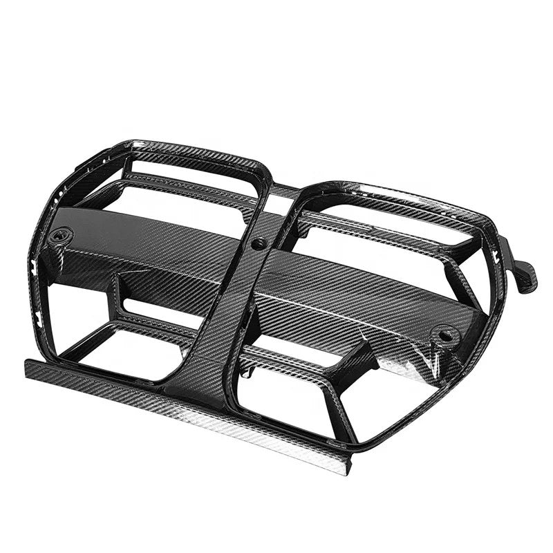 Rejilla delantera estilo CSL de carbono seco BMW Serie 3 G80 G82 F83 (M3/M4/M4 Cabrio) 2021+