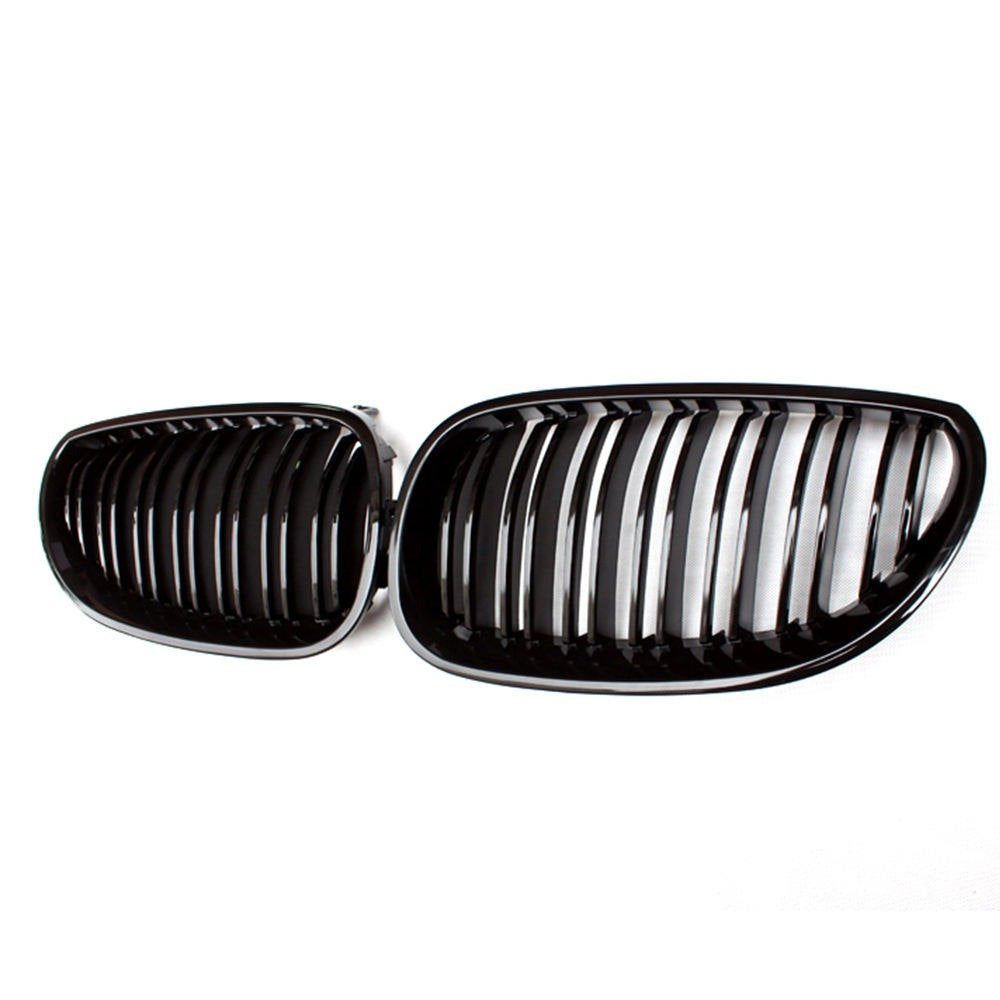 Rejilla delantera M doble lama negro brillante (ABS) BMW Serie 5 E60 E61