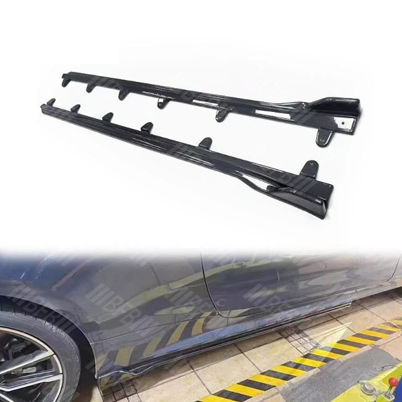 Faldones laterales de fibra de carbono BMW Serie 4 G22 G23 2021+