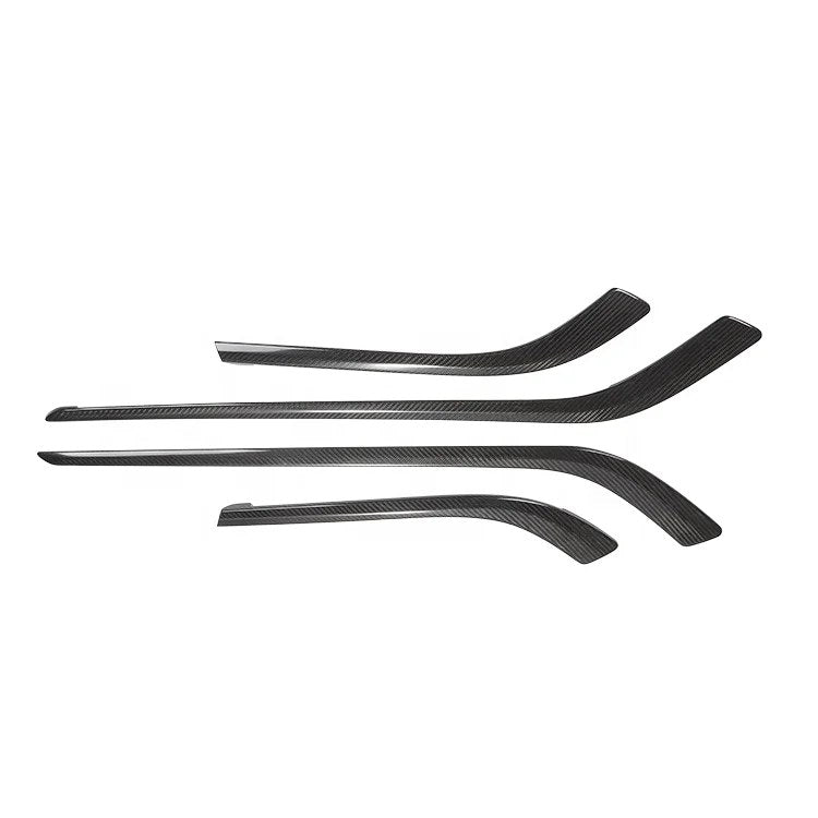 Molduras de paneles de puerta (4 piezas) de fibra de carbono BMW Serie 4 F82 F83 (M4/M4 Cabrio) 2014-2017