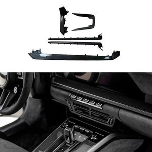 Molduras de puertas de fibra de carbono Porsche 911 992 2018-2019