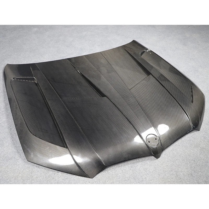 Capó estilo L de fibra de carbono BMW X5 G05 G06 2020-2024