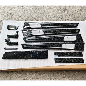 Kit de molduras interiores de carbono forjado Porsche Panamera 971 2017-2023