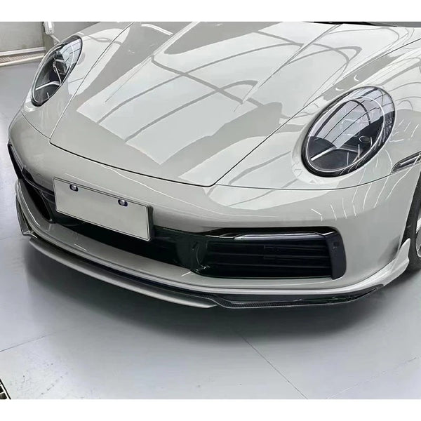 Lip delantero de fibra de carbono Porsche 911 992 2019-2025