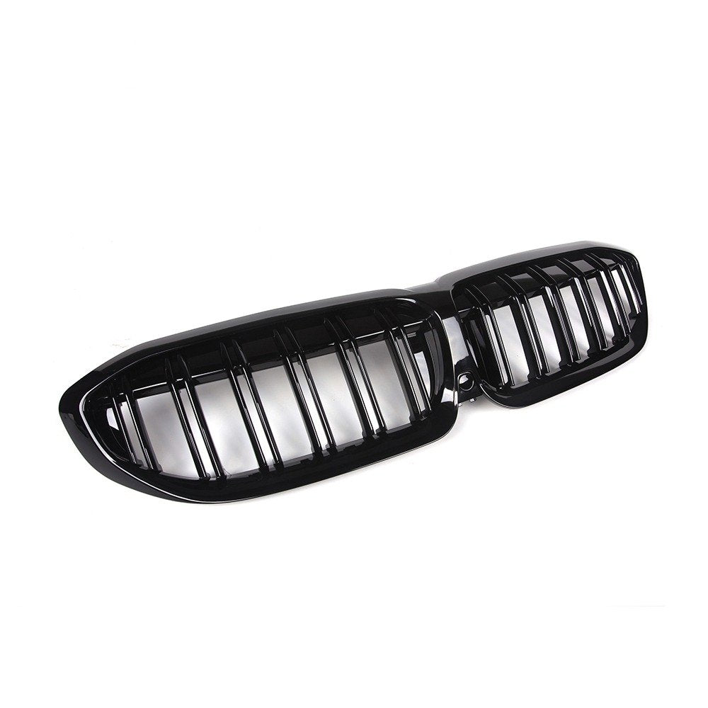 Rejilla delantera doble lama negro brillante (ABS) BMW Serie 3 G20 2019-2023