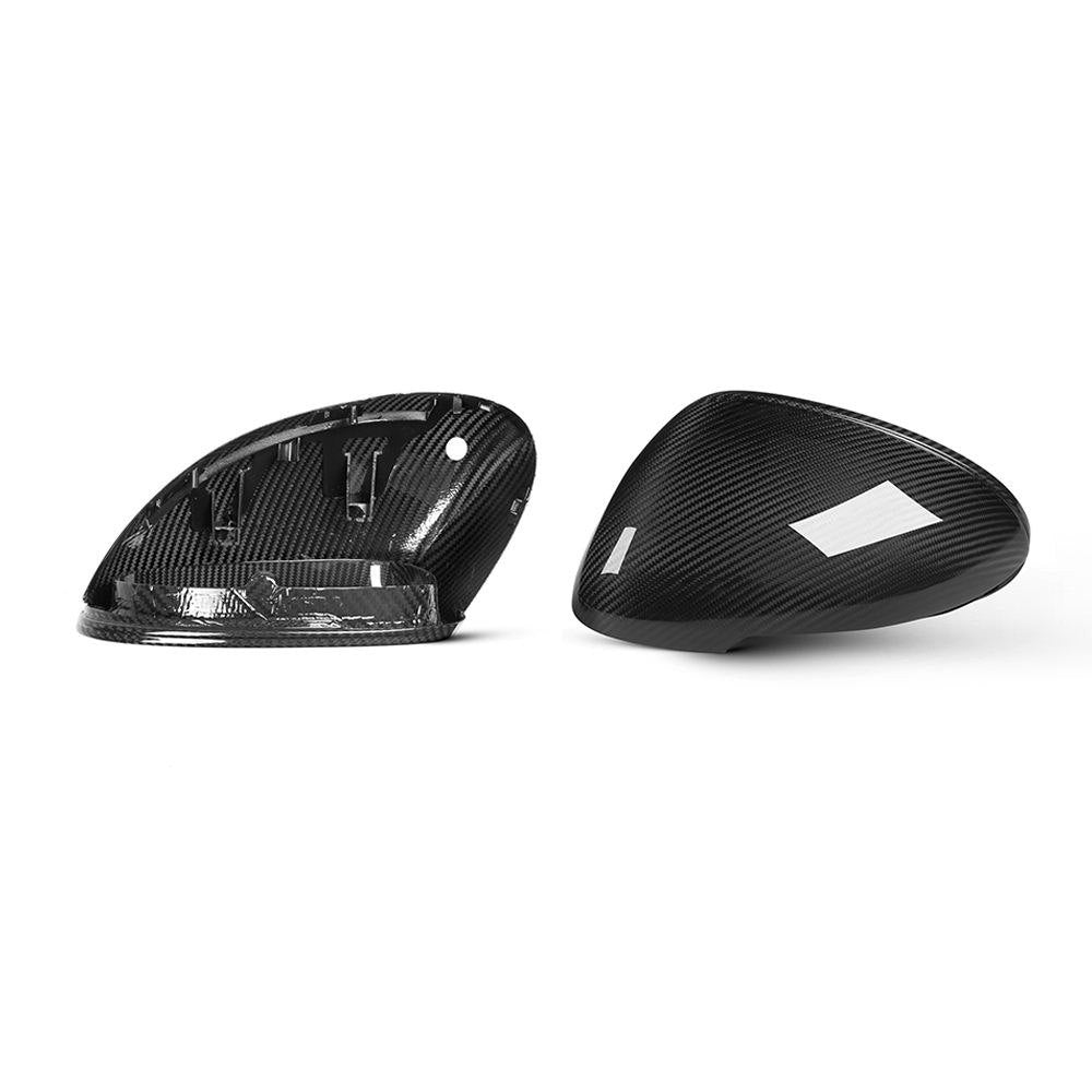 Carcasas de retrovisor estilo OEM de fibra de carbono Porsche Macan 95B 2014-2021