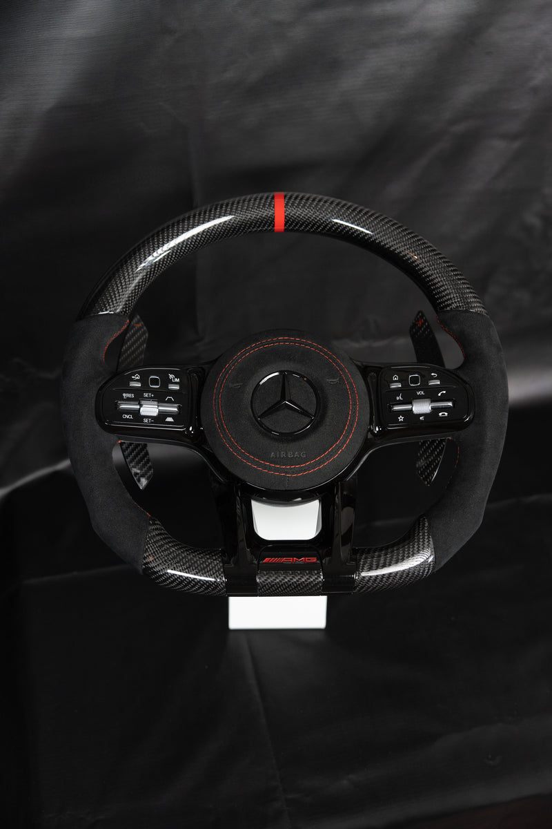 Volante de fibra de carbono Mercedes