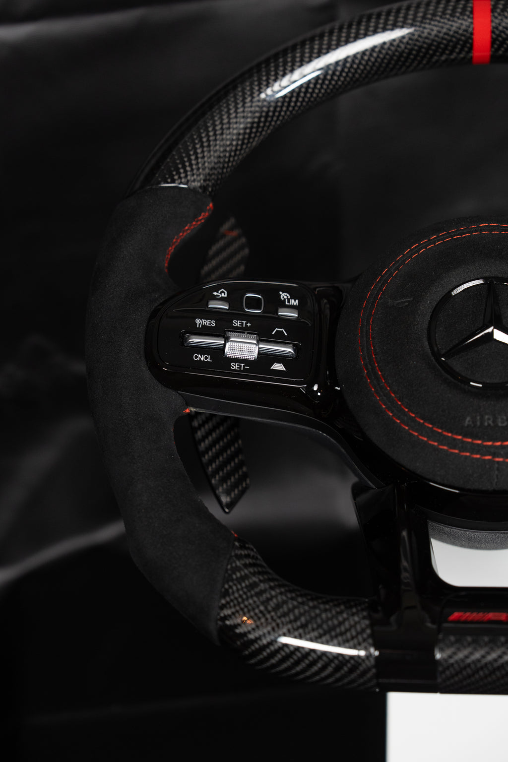 PHASE 01 Steering Wheel Carbon Fiber MERCEDES