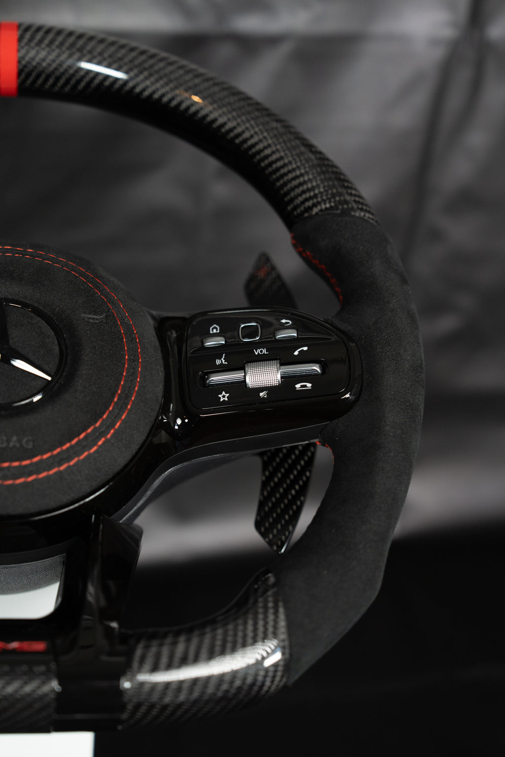PHASE 01 Steering Wheel Carbon Fiber MERCEDES