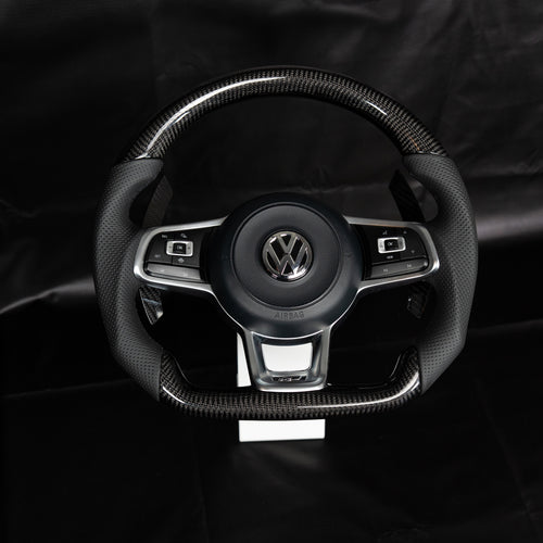 Volante Volkswagen fibra de carbono - Black Line