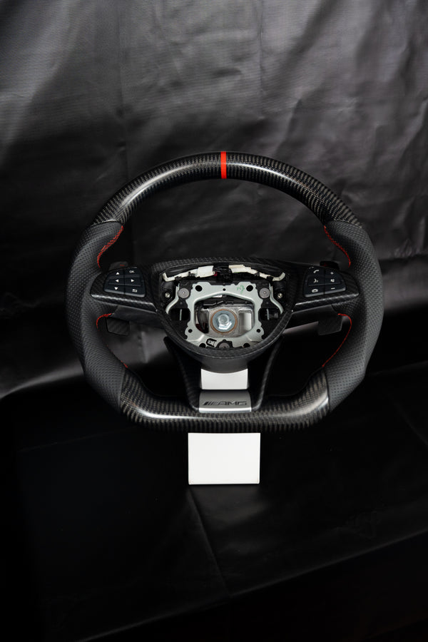 Volante de fibra de carbono Mercedes