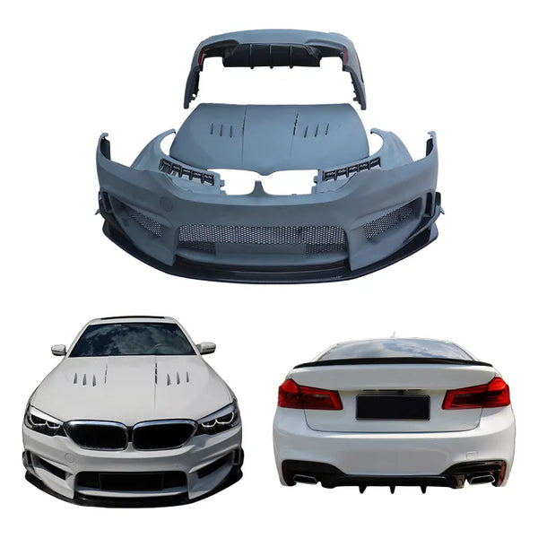 Kit de Carrocería de Fibra de Carbono BMW Serie 5 G30 — Estilo YG
