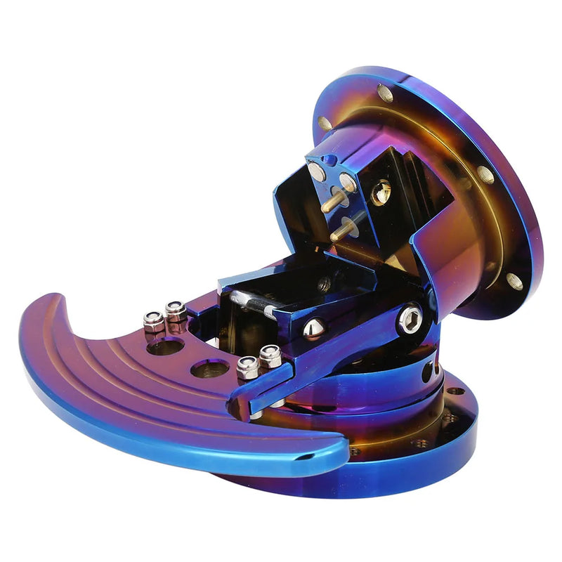 Adaptador de liberación rápida para volante neocromado/azul titanio