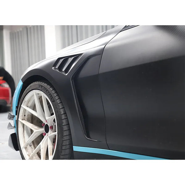 Aletas Delanteras de Fibra de Carbono BMW M4 G82 — Ajuste OEM