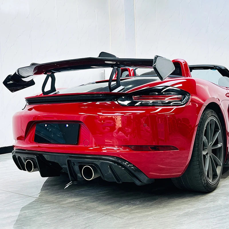 Difusor GT4 RS carbono Porsche 718