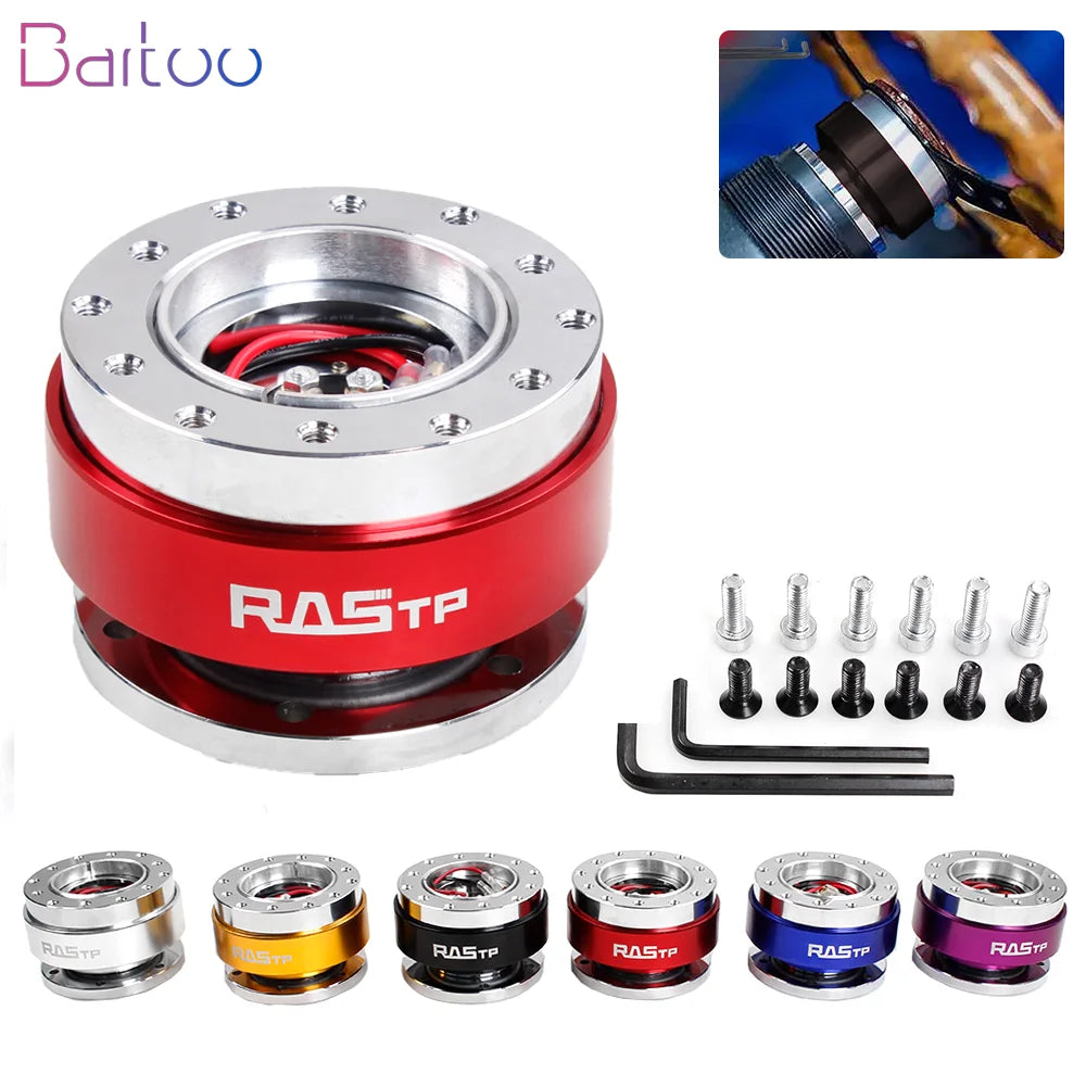 Kit adaptador de liberación rápida para volante (Varios colores)