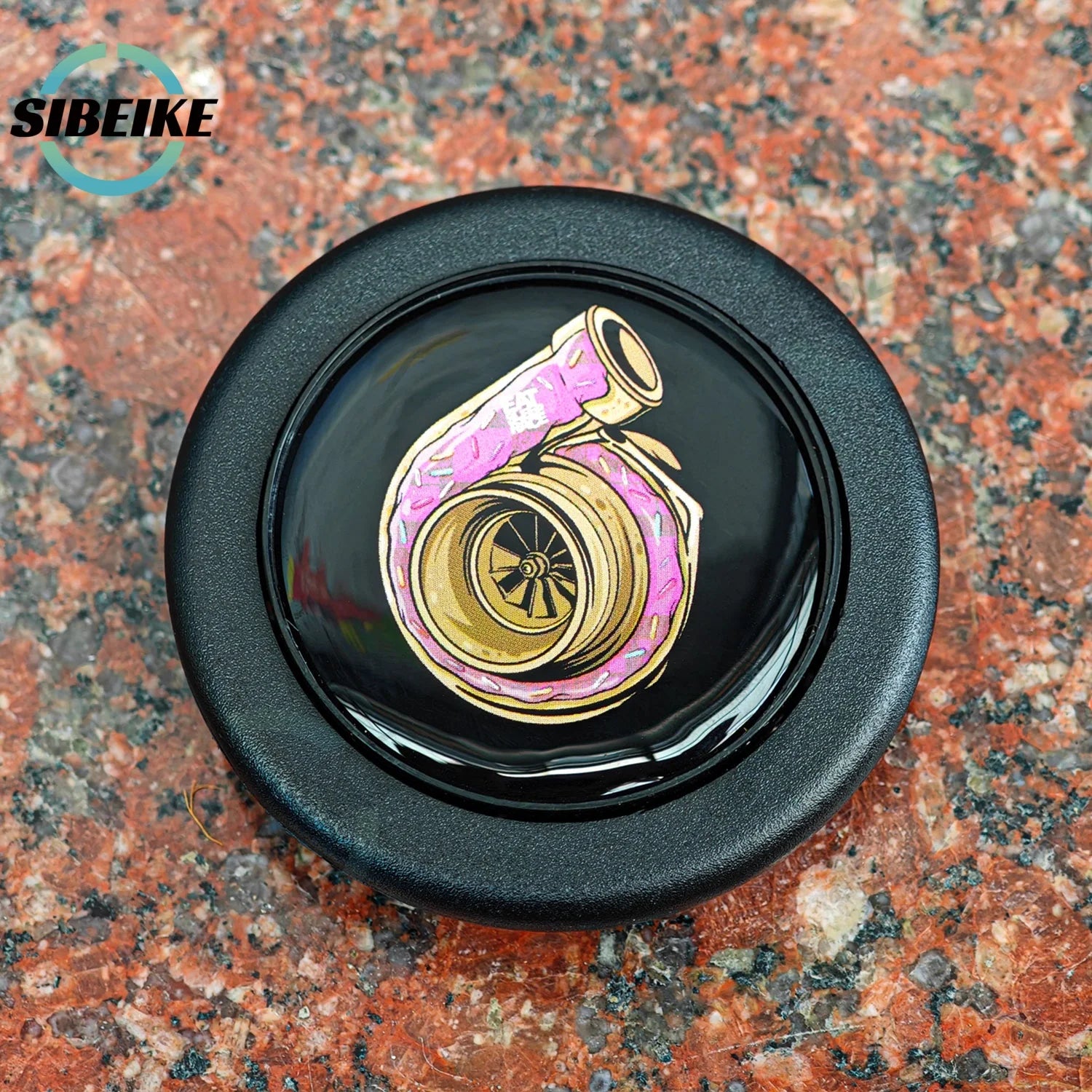 Tapón de Claxón de gato turbo de anime / Turbo Anime para volantes deportivos.