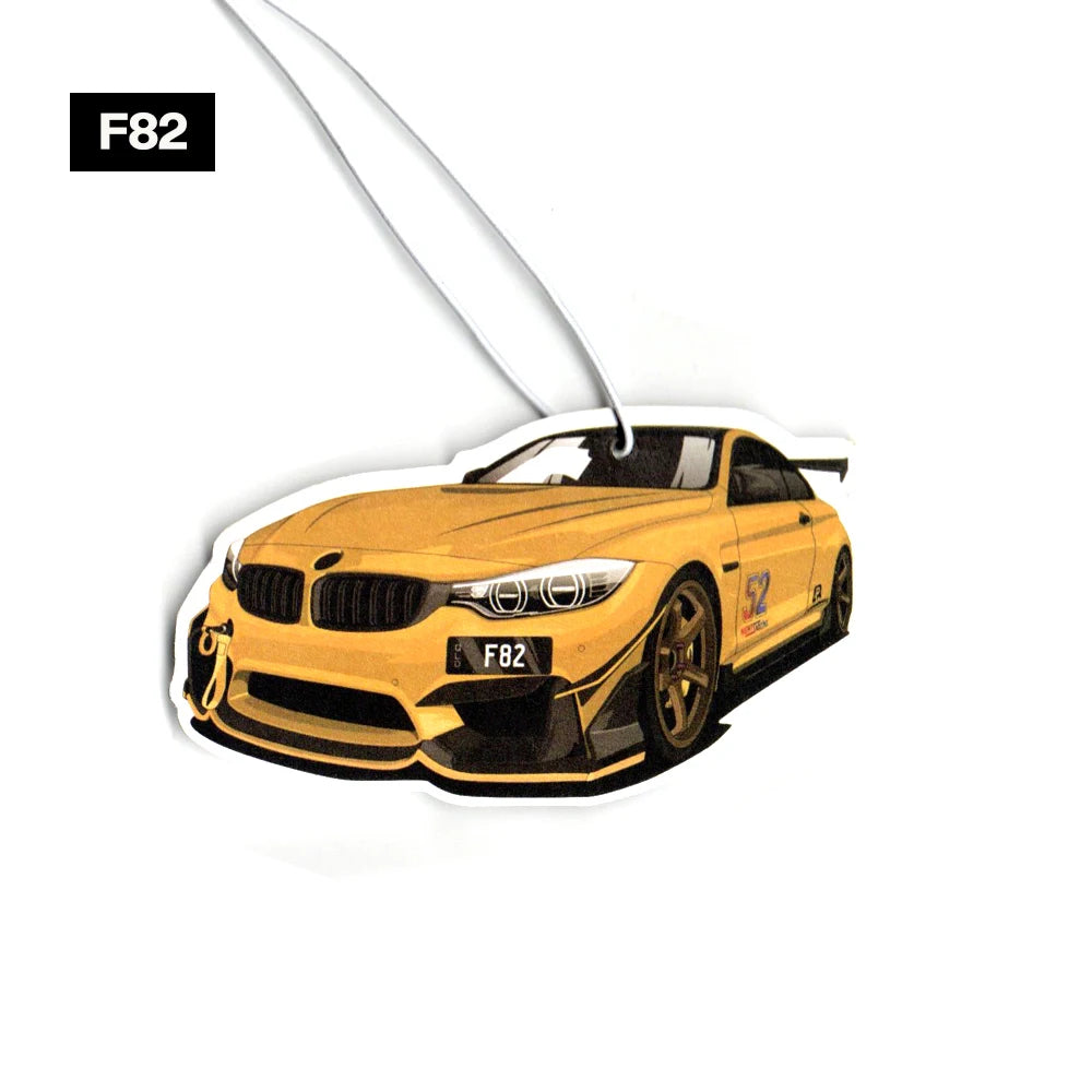 Ambientador Colgante BMW JDM - Retrovisor y Rejilla | Aroma Limón | Estilo Drift