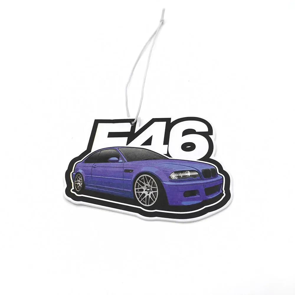 Ambientador Colgante BMW JDM - Retrovisor y Rejilla | Aroma Limón | Estilo Drift