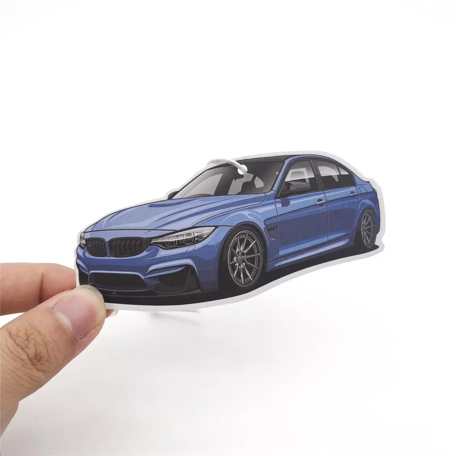 Ambientador Colgante BMW JDM - Retrovisor y Rejilla | Aroma Limón | Estilo Drift