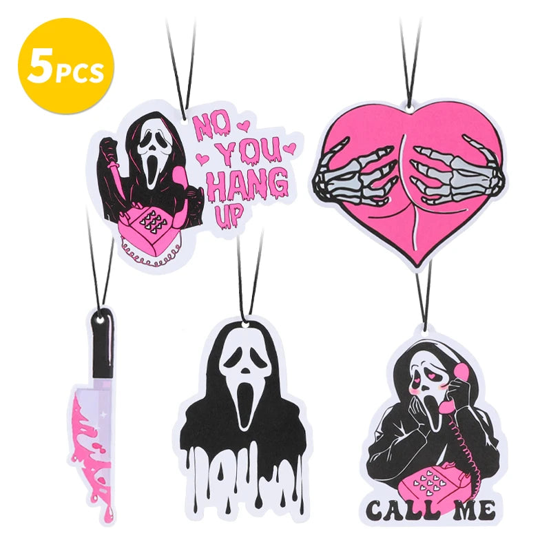 Colección Horror Kawaii - Ambientadores JDM (Edición Scream)