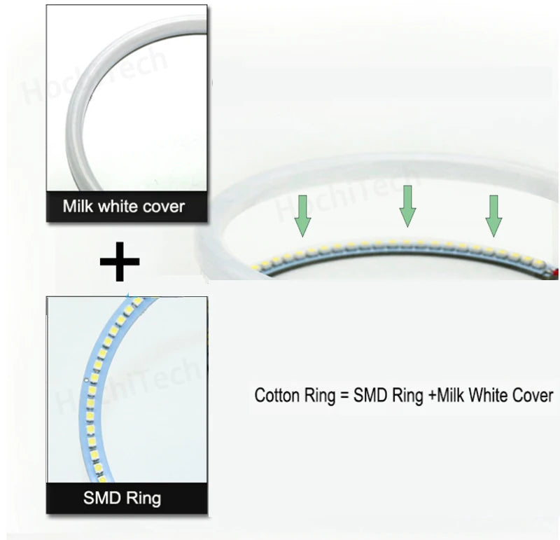 Anillos LED Angel Eyes BMW E46 Serie 3 316i 318i 320d 323i 328i 330i 1998-2005