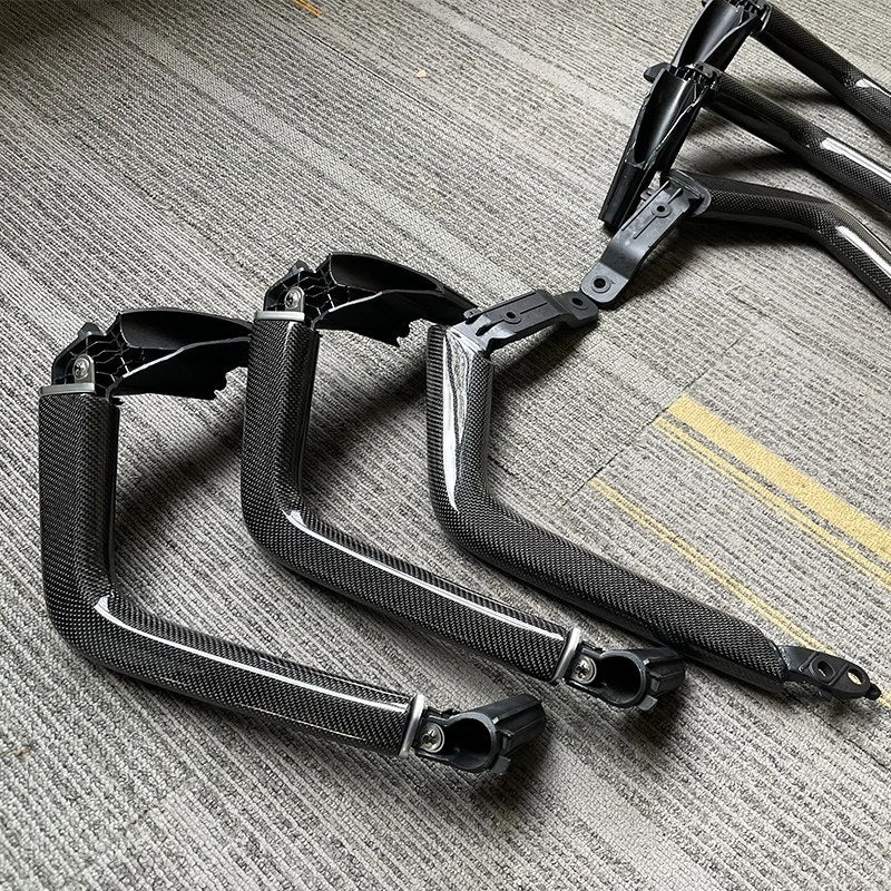 Kit de molduras interiores de fibra de carbono Porsche Cayenne 9Y0 2018-2024