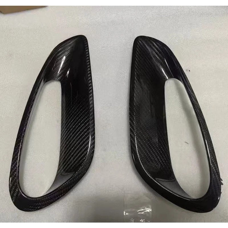 Rejillas de ventilación traseras de fibra de carbono Porsche 911 992 2019-2025