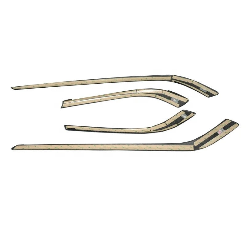 Molduras de paneles de puerta (4 piezas) de fibra de carbono BMW Serie 4 F82 F83 (M4/M4 Cabrio) 2014-2017