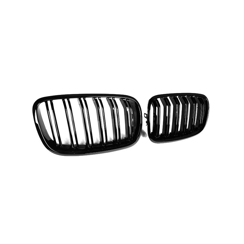 Rejilla delantera negro brillante (ABS) BMW X5 E70 E71 2008-2014