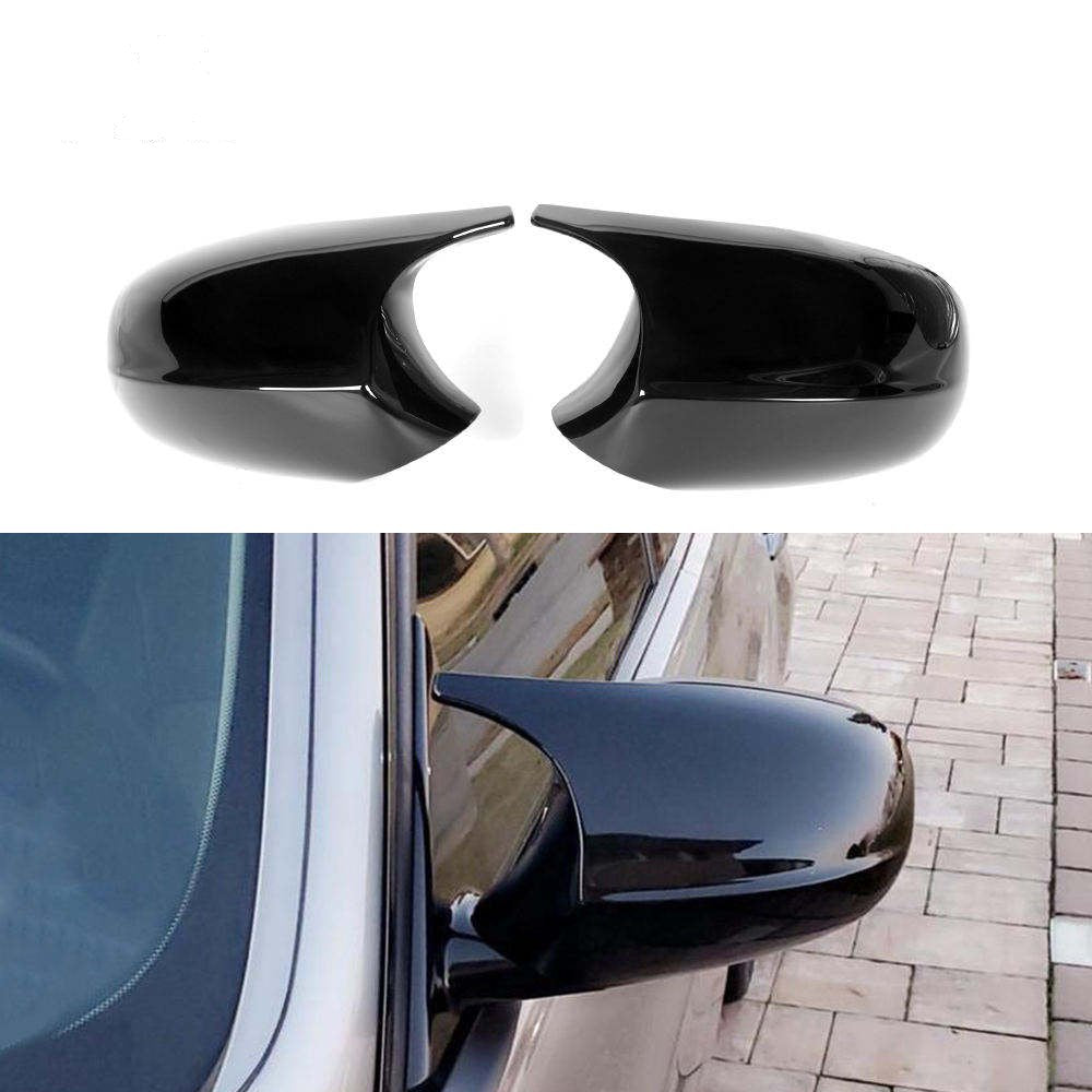 Carcasas de retrovisor estilo M negro brillante (ABS) BMW Serie 1 E90 E92 E93 E82 2007-2013