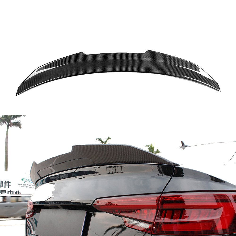 Alerón trasero estilo PSM de fibra de carbono Audi A4 / S4 / RS4 B9 2017+